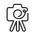 Camera tripod Icon