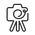 Camera tripod Icon
